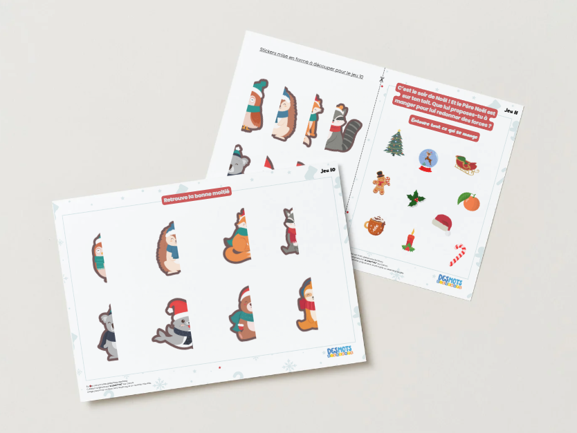 Les 24 Jeux de l’Avent 🎅