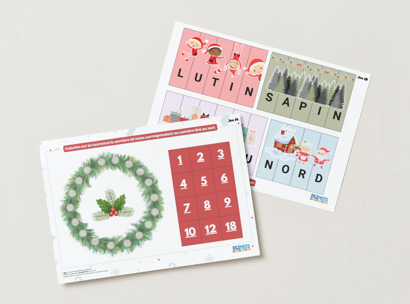 Les 24 Jeux de l’Avent 🎅