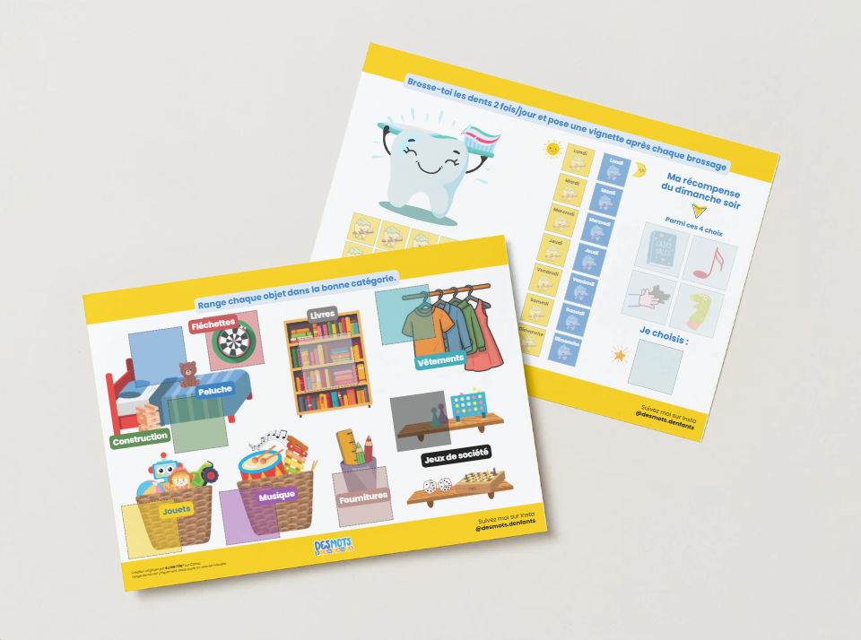 Pack Autonomie - 20 jeux pour arrêter de négocier avec son enfant ⭐